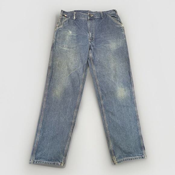 Carhartt Other - Carhartt FR Flame Resistant Denim Dungaree Work Pants Mens 38x36 Tall